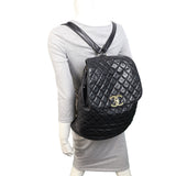 Chanel Quilted Drawstring Backpack