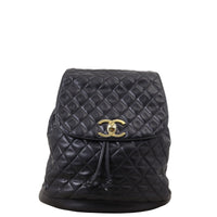 Chanel Quilted Drawstring Backpack