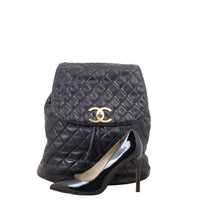 Chanel Quilted Drawstring Backpack