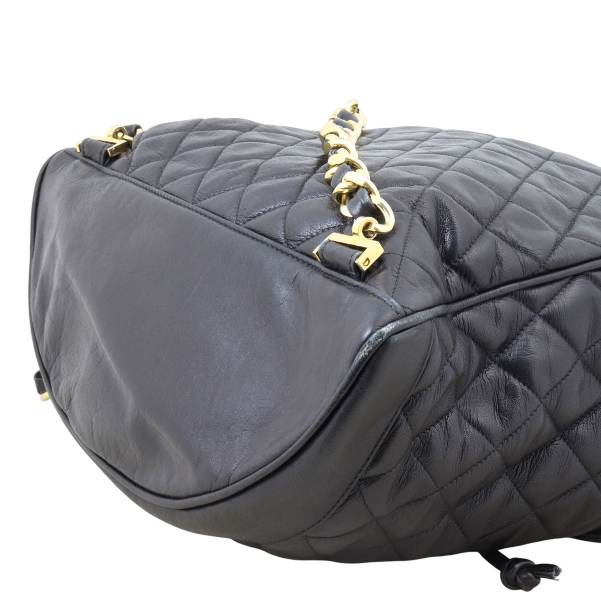 Chanel Quilted Drawstring Backpack