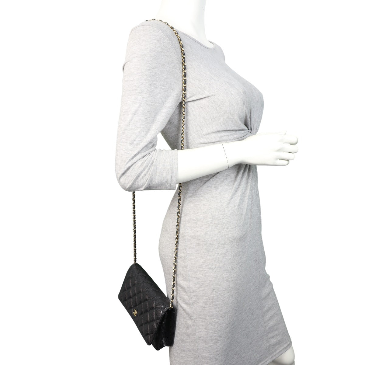 Chanel Classic Wallet on Chain