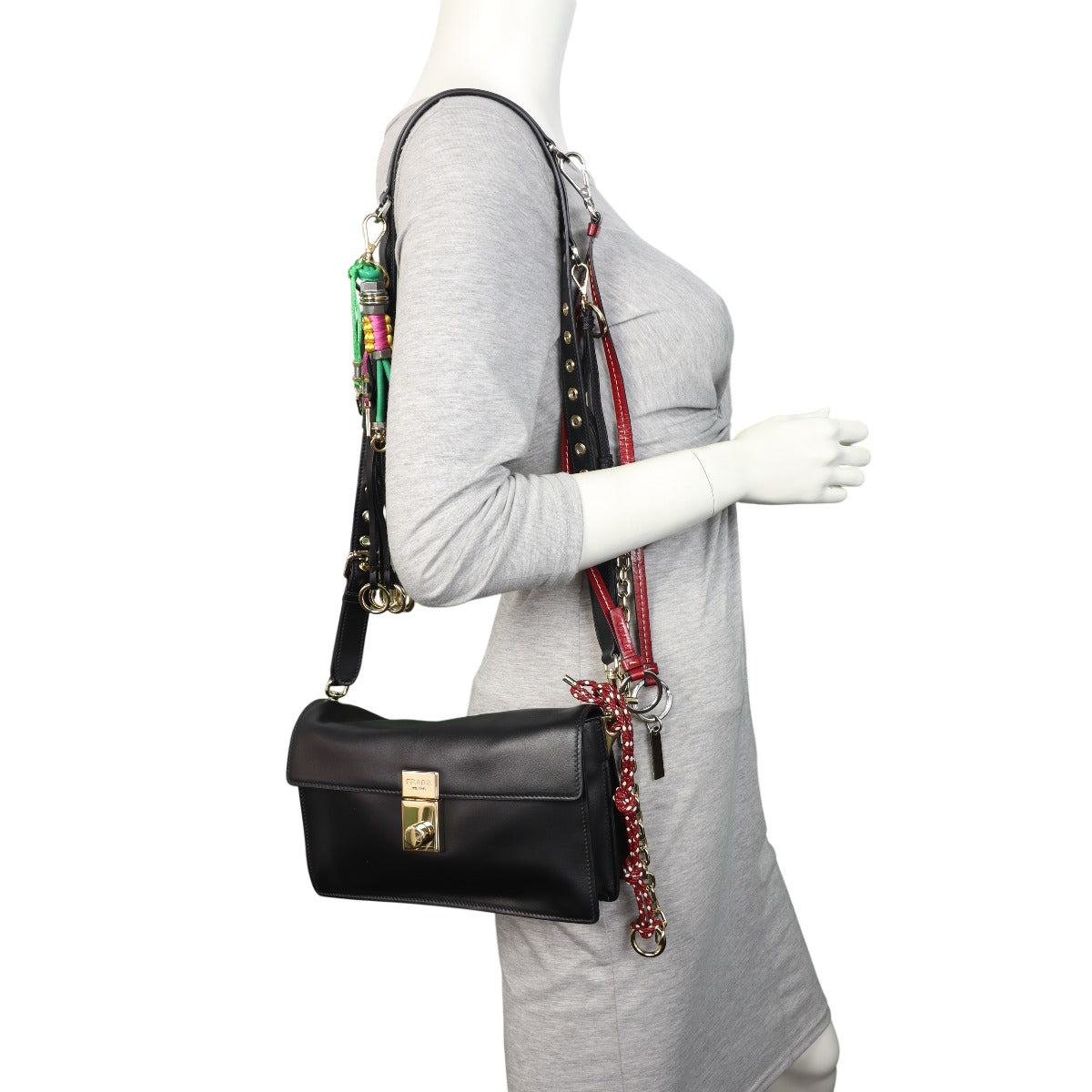 Prada Soft Sound Small Leather Shoulder Bag – Luxe.It.Fwd