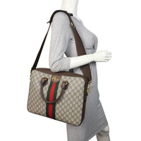 Gucci GG Supreme Web Briefcase
