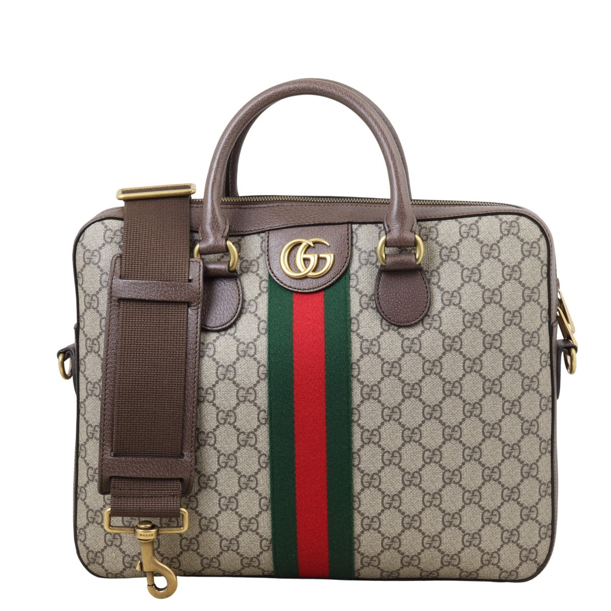 Gucci GG Supreme Web Briefcase