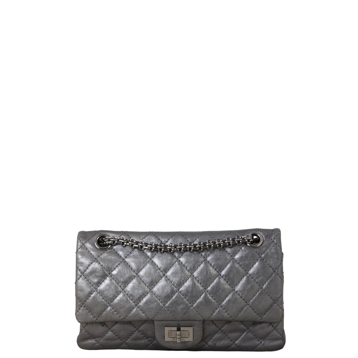 Chanel 2.55 Reissue 226 Double Flap Bag with Mini Pouch