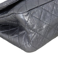 Chanel 2.55 Reissue 226 Double Flap Bag with Mini Pouch