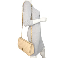 Chanel Classic Double Flap Jumbo Caviar