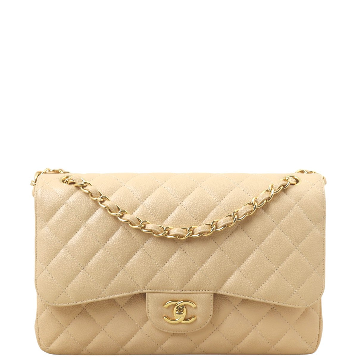 Chanel Classic Double Flap Jumbo Caviar