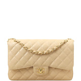 Chanel Classic Double Flap Jumbo Caviar