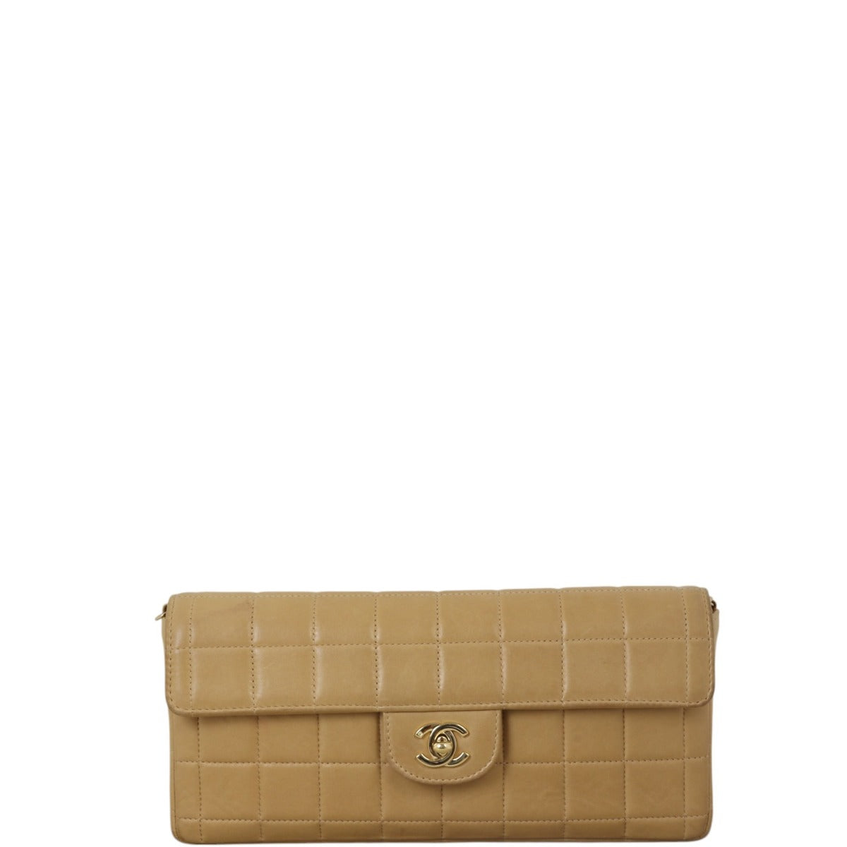 Chanel East-West Chocolate Bar Flap Bag