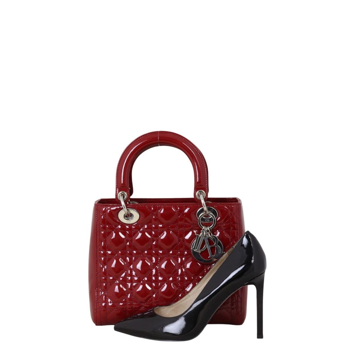 Dior Lady Dior Medium Patent