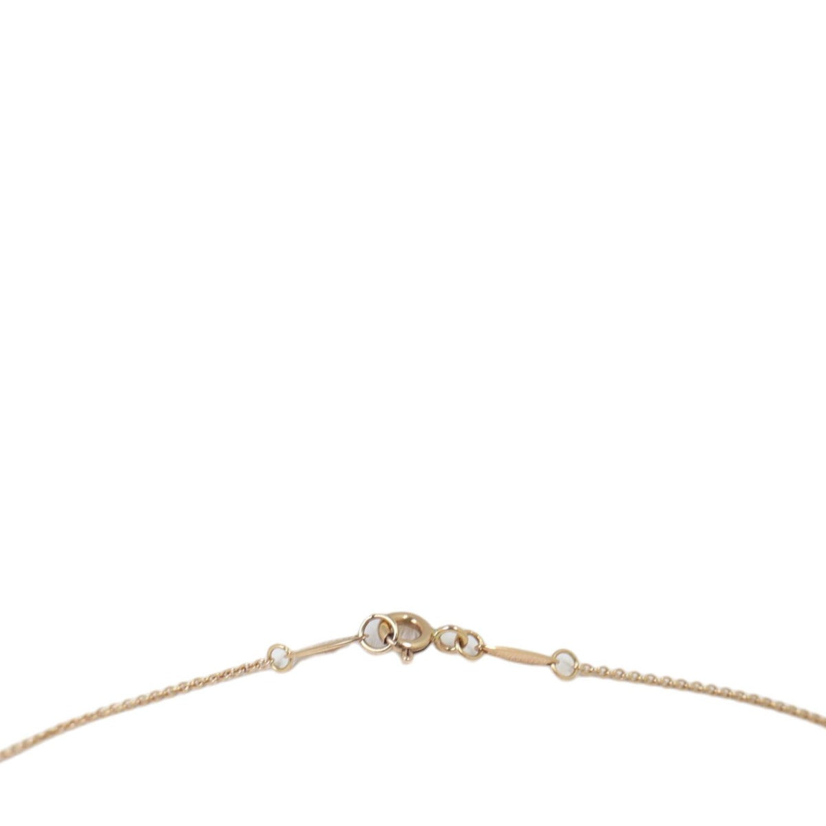 Tiffany & Co Elsa Peretti Infinity Cross 18k Rose Gold Necklace Medium