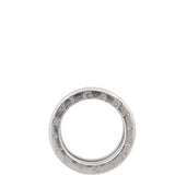 Bvlgari B.Zero1 18k White Gold Four Band Diamond Ring