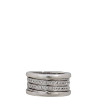 Bvlgari B.Zero1 18k White Gold Four Band Diamond Ring