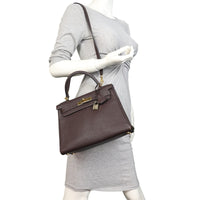 Hermes Kelly 28 Retourne Fjord