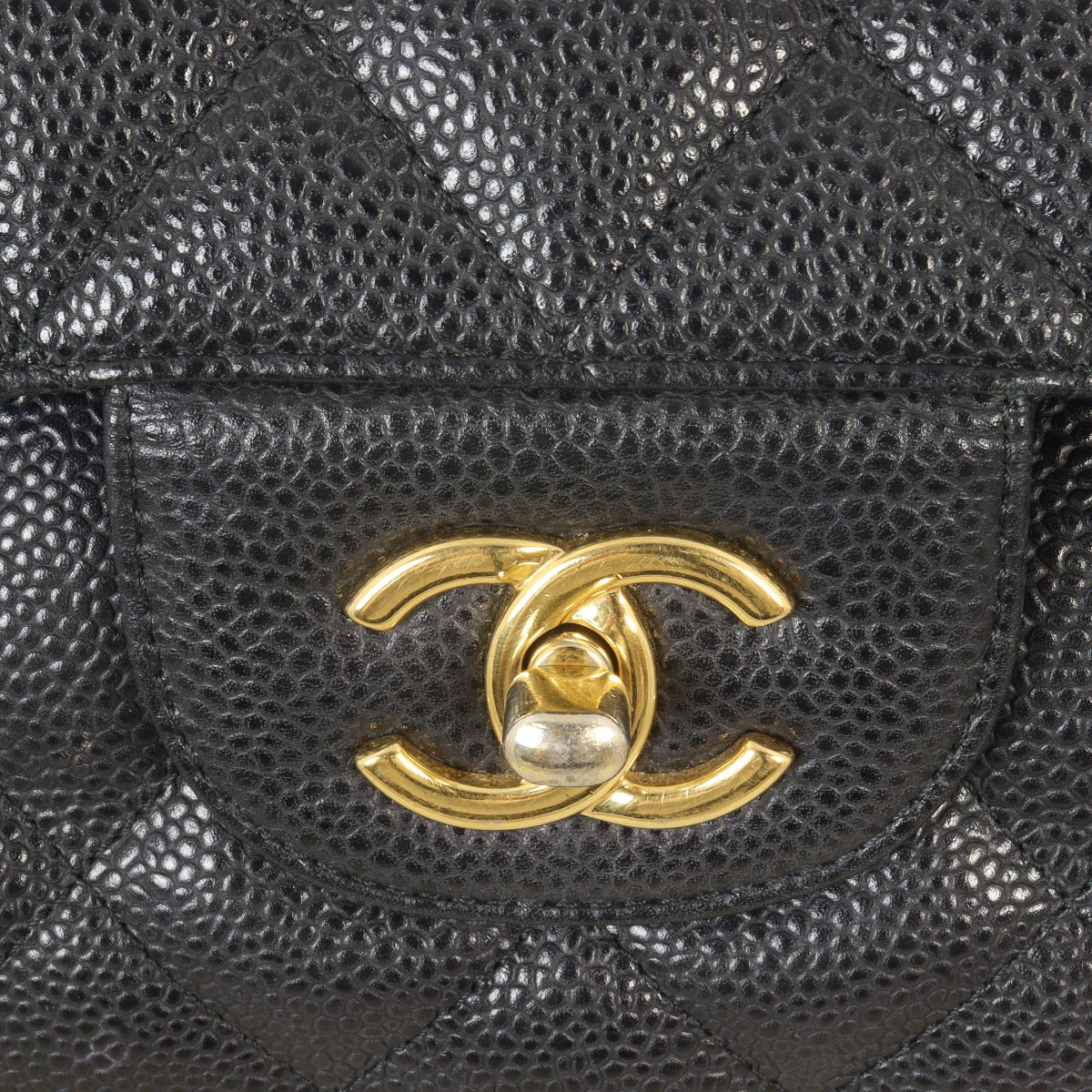 Chanel Classic Double Flap Jumbo Caviar
