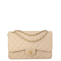 Chanel Classic Double Flap Jumbo Caviar