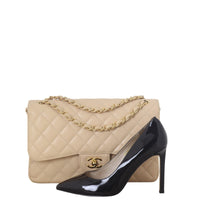 Chanel Classic Double Flap Jumbo Caviar