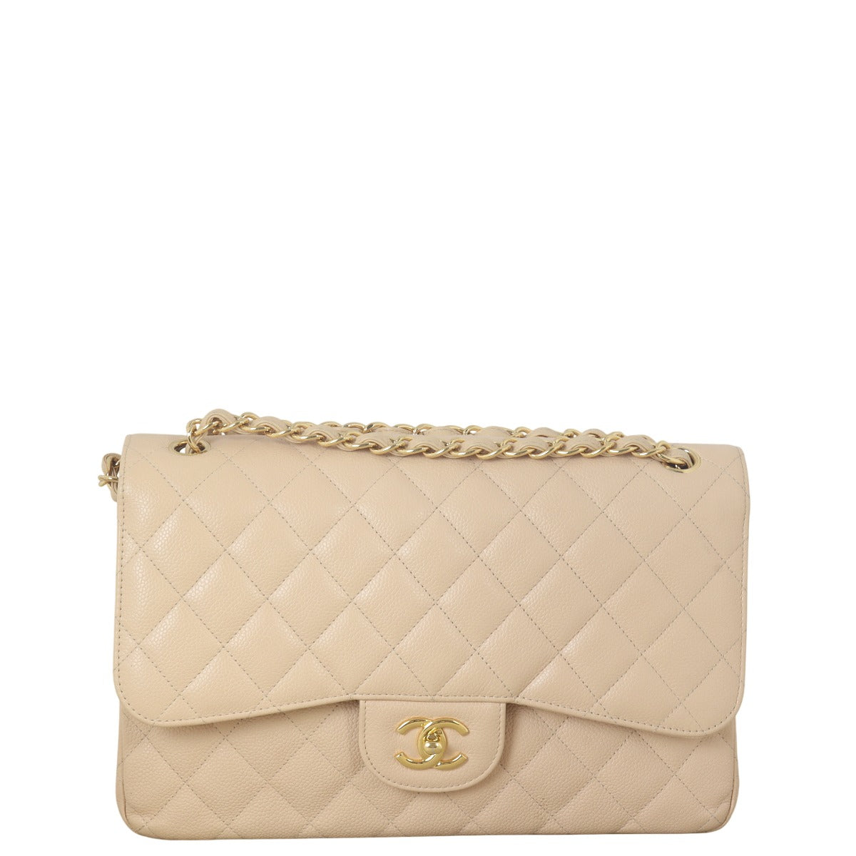Chanel Classic Double Flap Jumbo Caviar