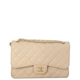 Chanel Classic Double Flap Jumbo Caviar