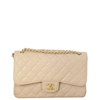Chanel Classic Double Flap Jumbo Caviar