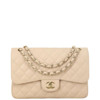 Chanel Classic Double Flap Jumbo Caviar