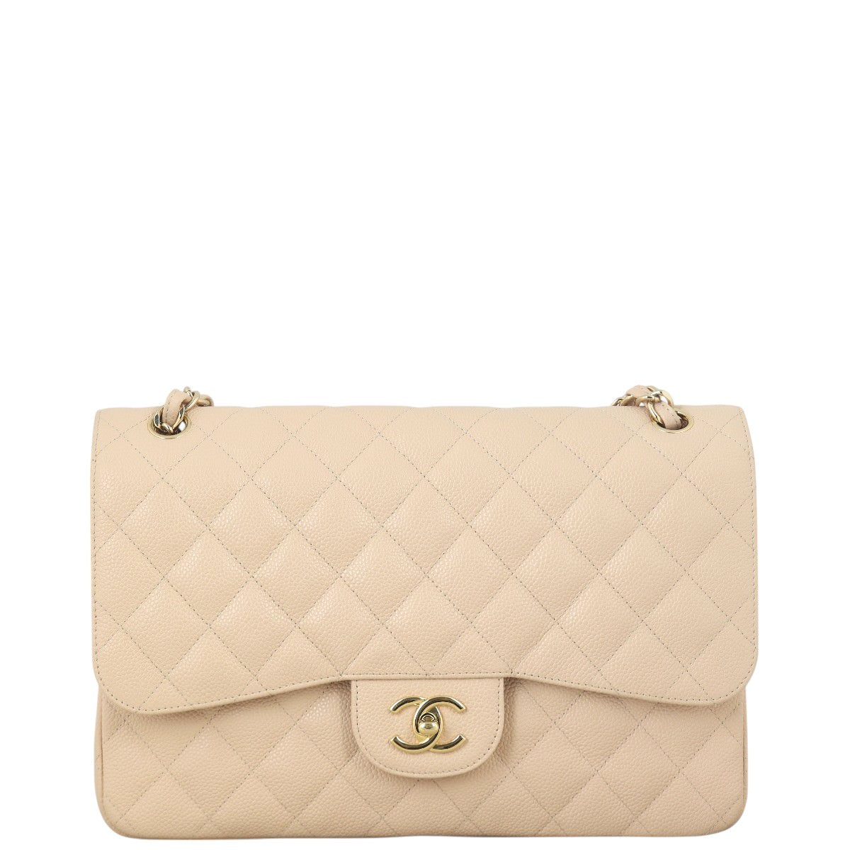 Chanel Classic Double Flap Jumbo Caviar