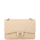 Chanel Classic Double Flap Jumbo Caviar
