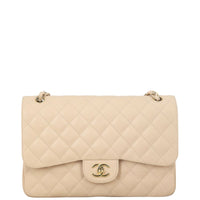 Chanel Classic Double Flap Jumbo Caviar