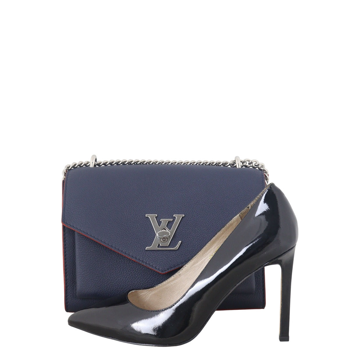 Louis Vuitton Mylockme Satchel Chain Bag