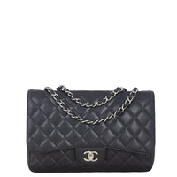 Chanel Classic Single Flap Jumbo Caviar