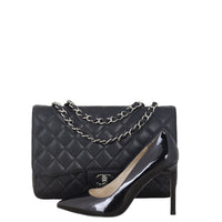 Chanel Classic Single Flap Jumbo Caviar