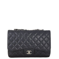 Chanel Classic Single Flap Jumbo Caviar