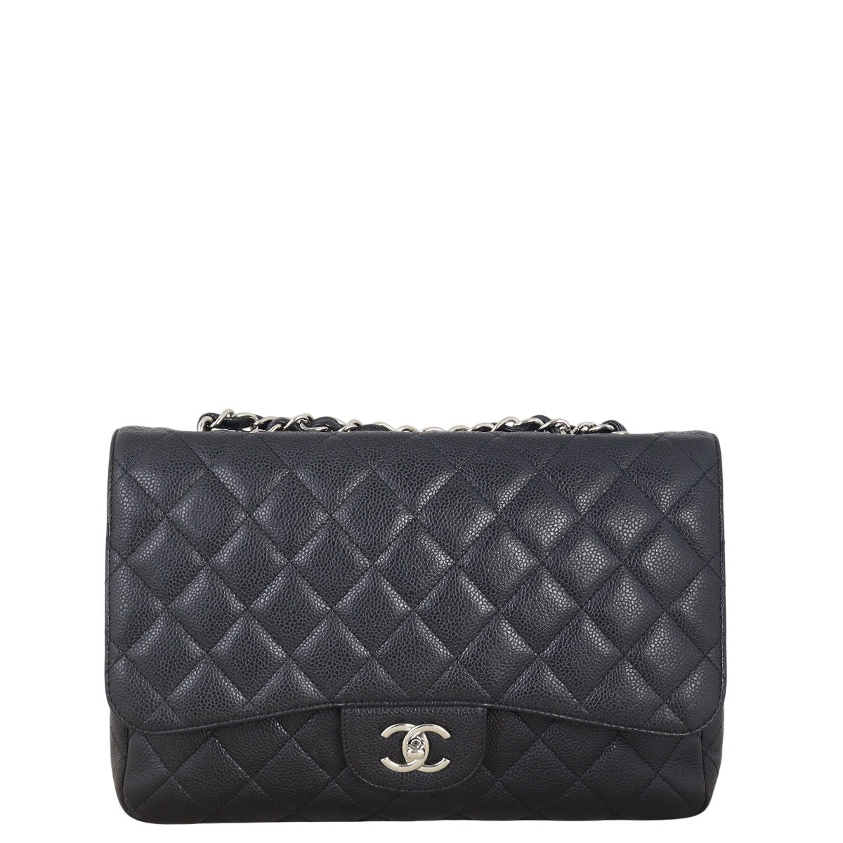 Chanel Classic Single Flap Jumbo Caviar