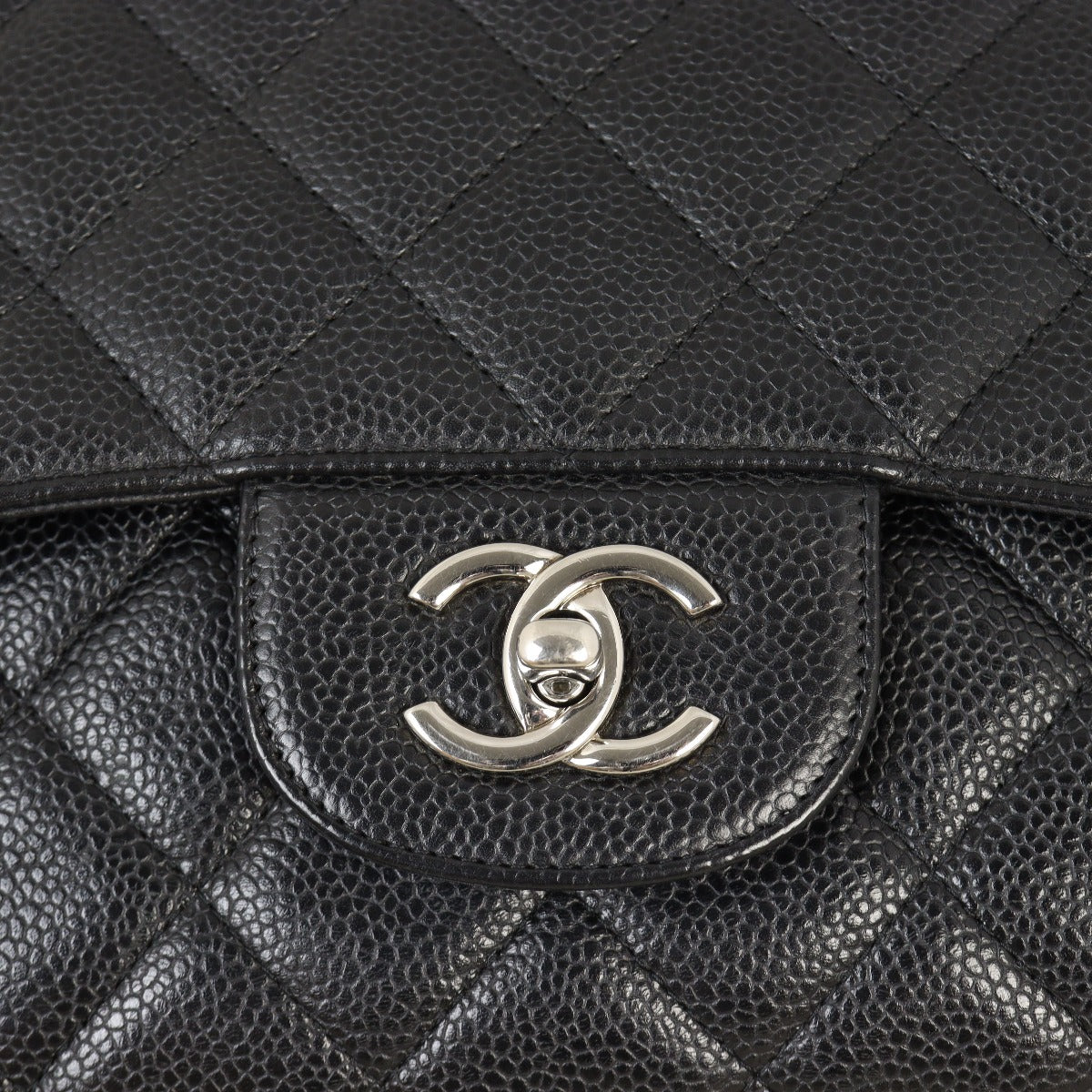 Chanel Classic Single Flap Jumbo Caviar