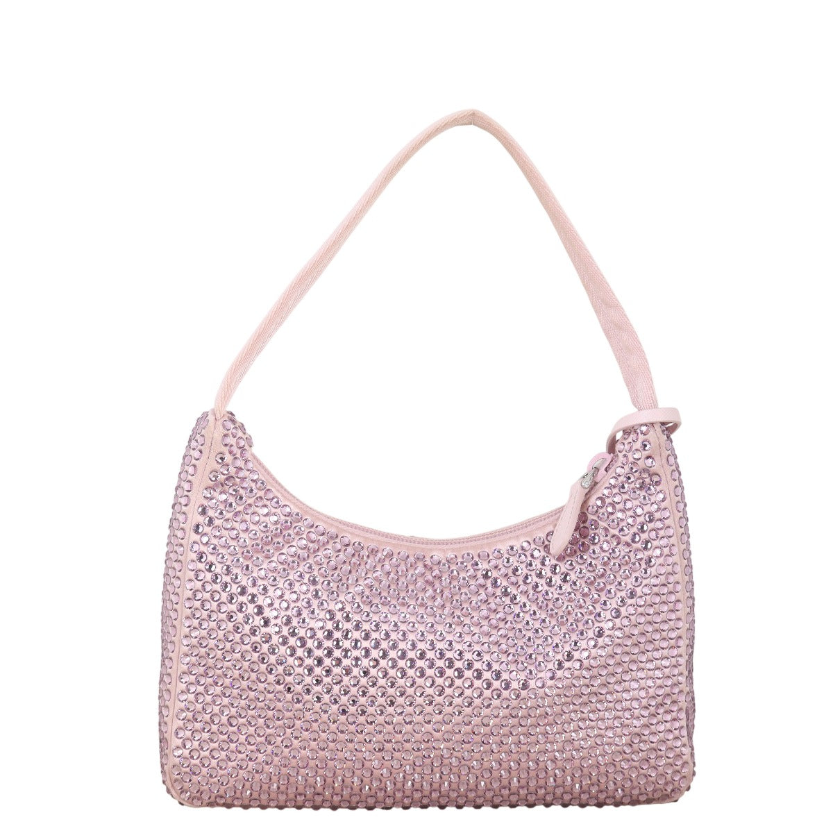 Prada Re-Edition 2000 Satin Crystal Mini Bag