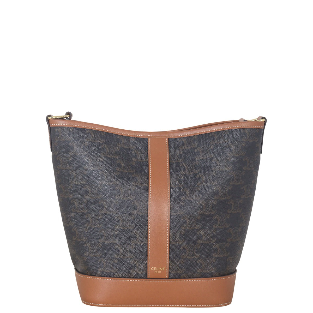 Celine Triomphe Bucket Bag Small