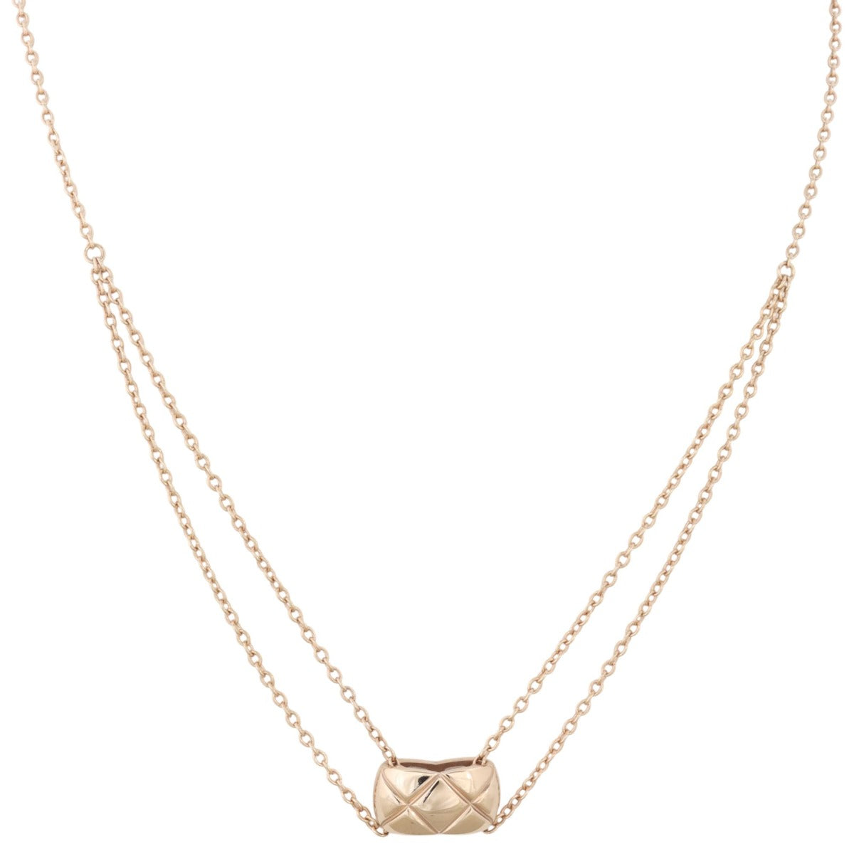 Chanel Coco Crush 18k Rose Gold Necklace