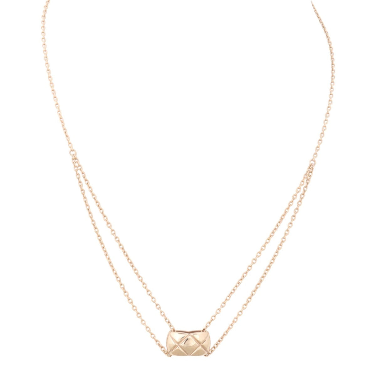 Chanel Coco Crush 18k Rose Gold Necklace