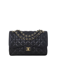 Chanel Classic Double Flap Jumbo Caviar