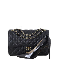 Chanel Classic Double Flap Jumbo Caviar