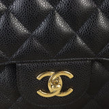 Chanel Classic Double Flap Jumbo Caviar