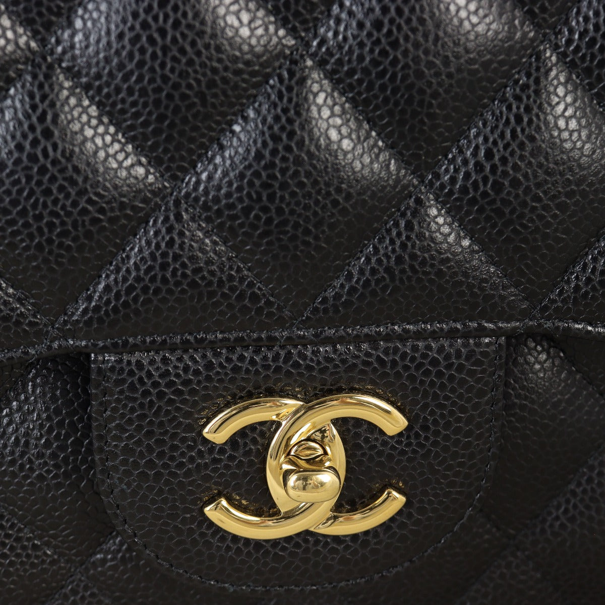 Chanel Classic Double Flap Jumbo Caviar