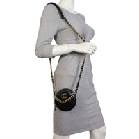 Chanel 19 Round Clutch with Chain