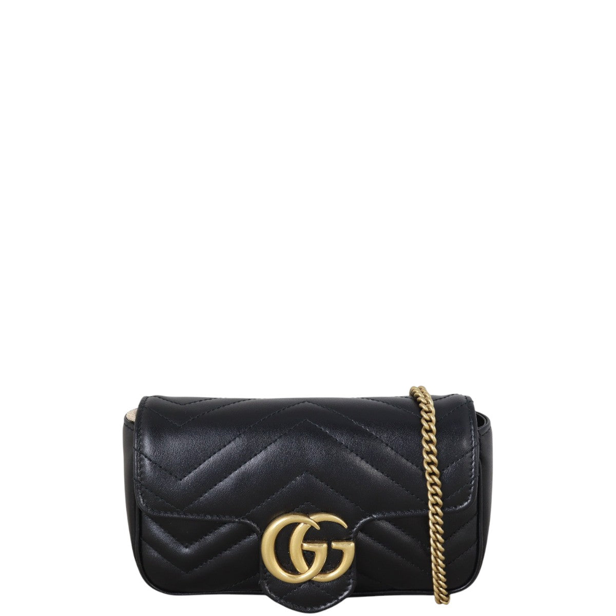 Gucci GG Marmont Matelasse Super Mini Shoulder Bag