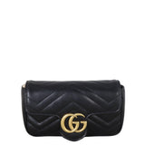 Gucci GG Marmont Matelasse Super Mini Shoulder Bag