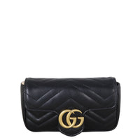 Gucci GG Marmont Matelasse Super Mini Shoulder Bag