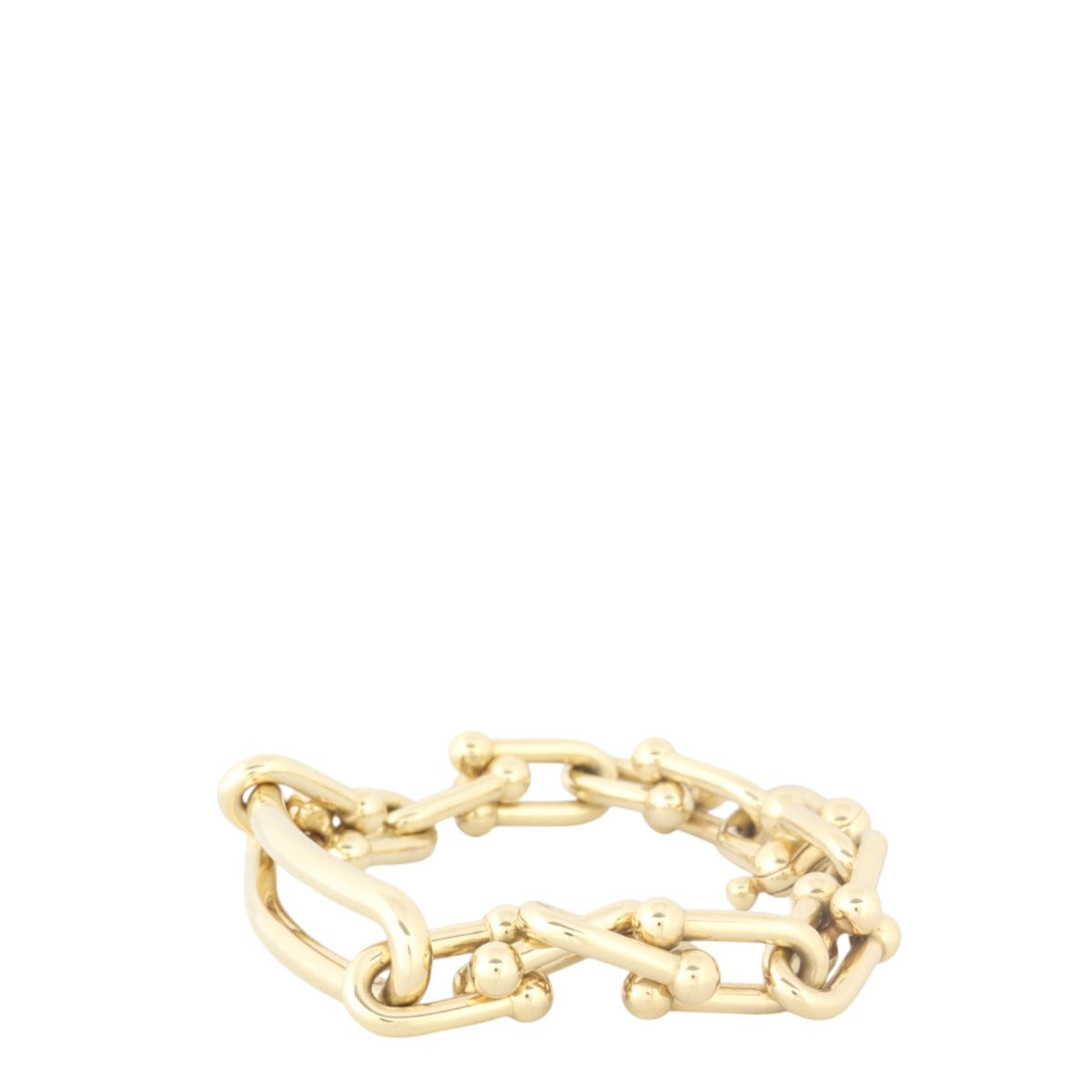 Tiffany & Co HardWear Elongated Link 18k Yellow Gold Bracelet