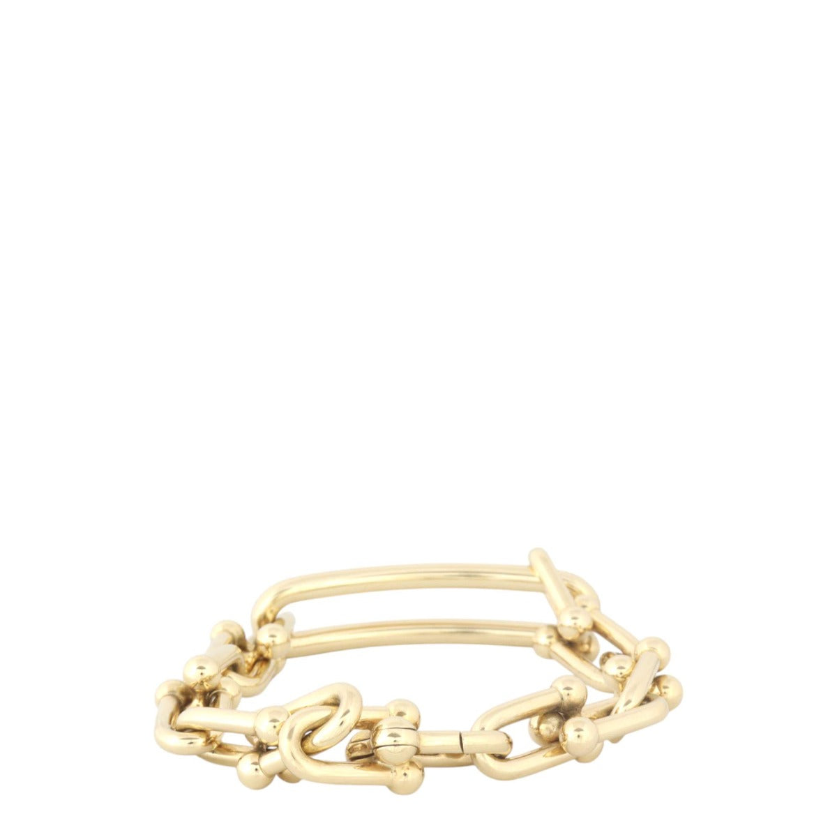 Tiffany & Co HardWear Elongated Link 18k Yellow Gold Bracelet