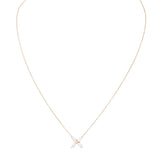 Tiffany & Co Victoria Diamond 18k Rose Gold Necklace Medium